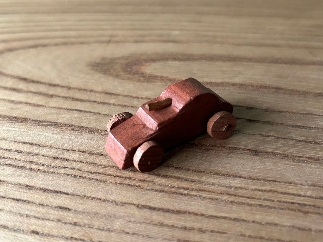 戦前 昭和14年頃 グリコのおまけ 木製 装甲車 貴重 第二次世界大戦