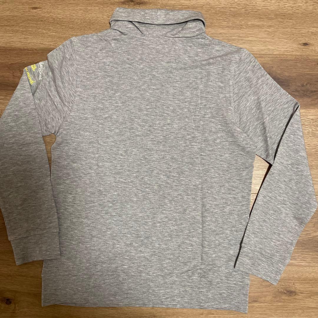 値下げ！【新品】アダバット　ゴルフ　レディース　サイズ38 ハイネック　グレー