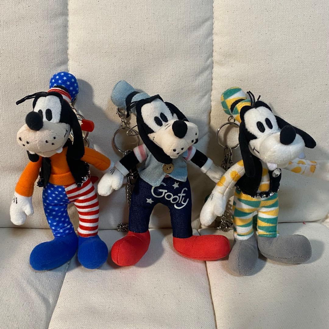 ユ*キ様 ディズニー グーフィー マックス ぬいぐるみ キーチェーン