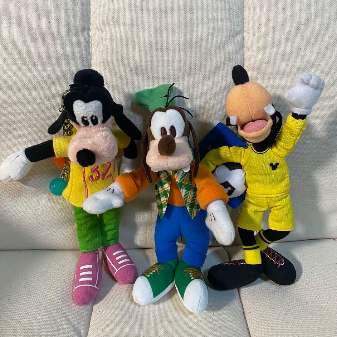 ユ*キ様 ディズニー グーフィー マックス ぬいぐるみ キーチェーン