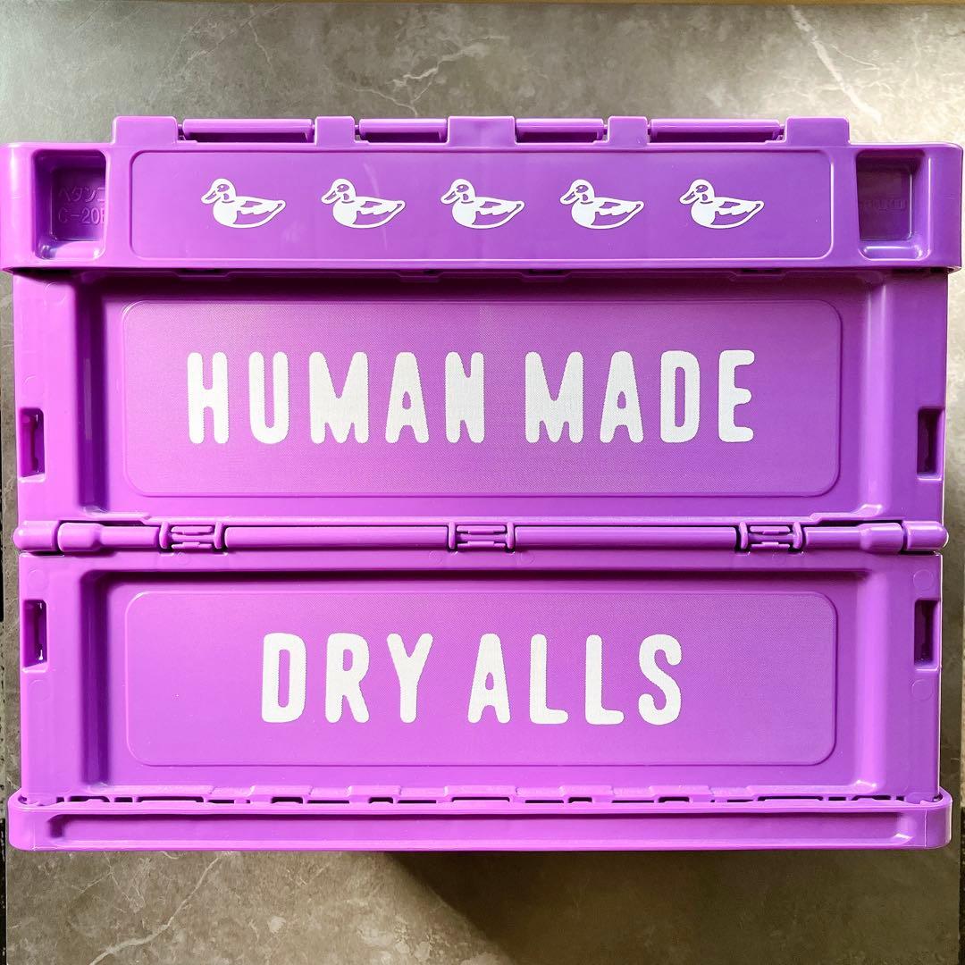 HUMAN MADE☆CONTAINER☆20L☆コンテナBOX☆紫☆パープル