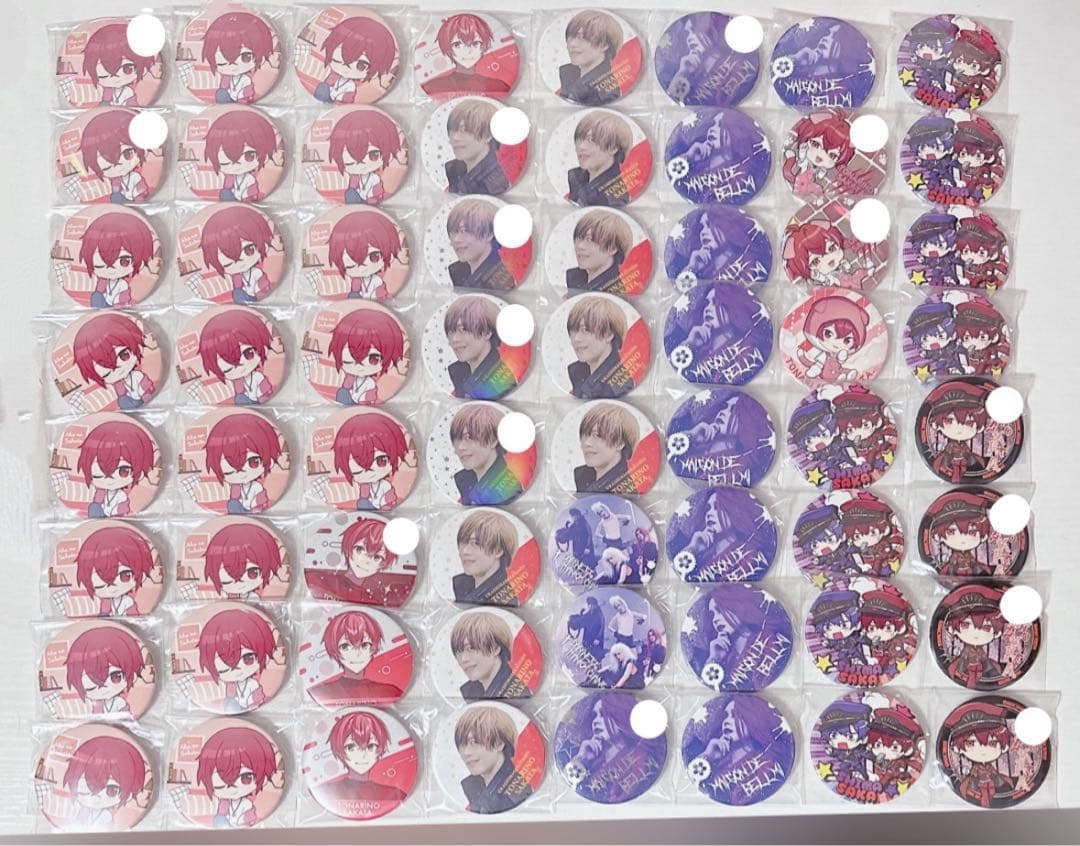 浦島坂田船 あほの坂田 となりの坂田 缶バッジ おまけ付き(金テ、赤テ)