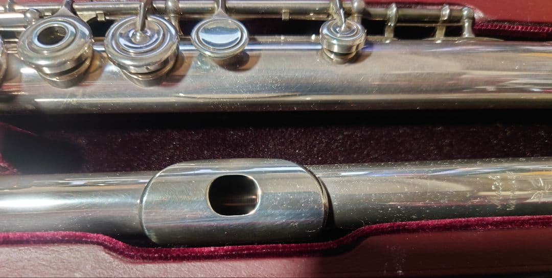 マテキフルート ハンドメイド Ag943 R/C E カエデ