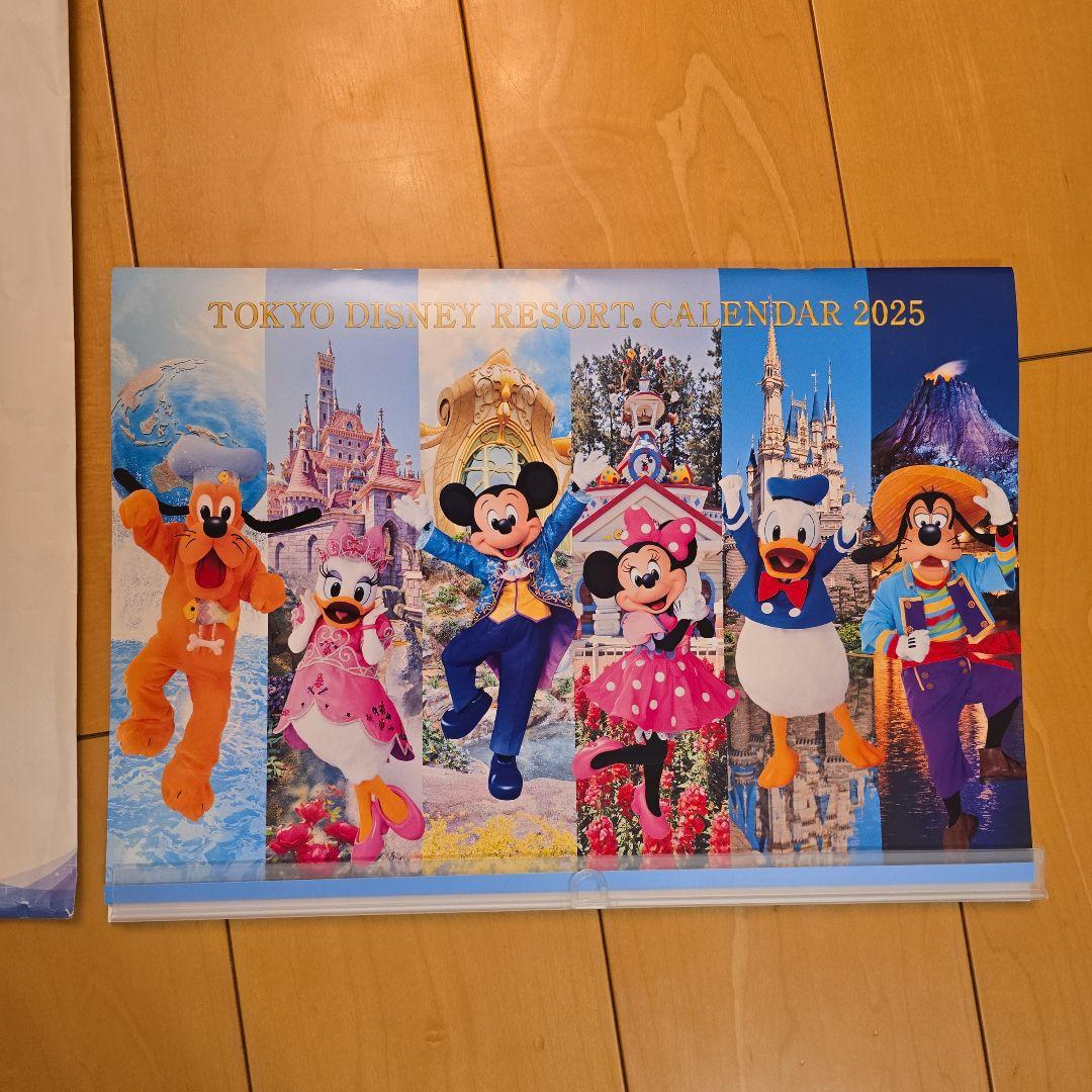 東京ディズニーリゾート カレンダー オリエンタルランド 2025 非売品