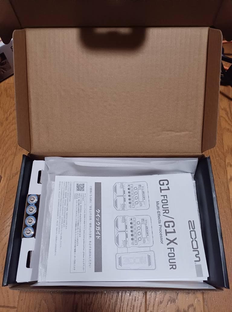 【ZOOM】G1X FOUR　ACアダプター付き ギター用マルチエフェクター