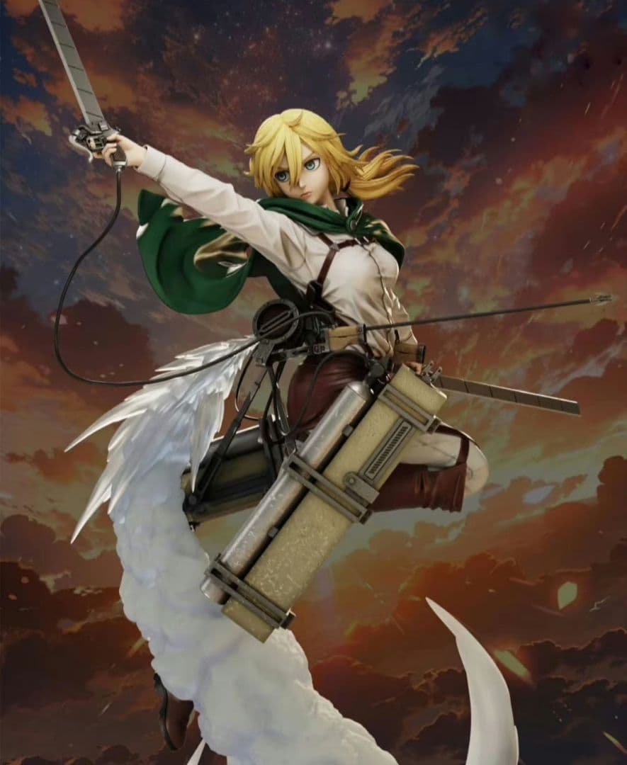 進撃の巨人クリスタガレージキット完成品