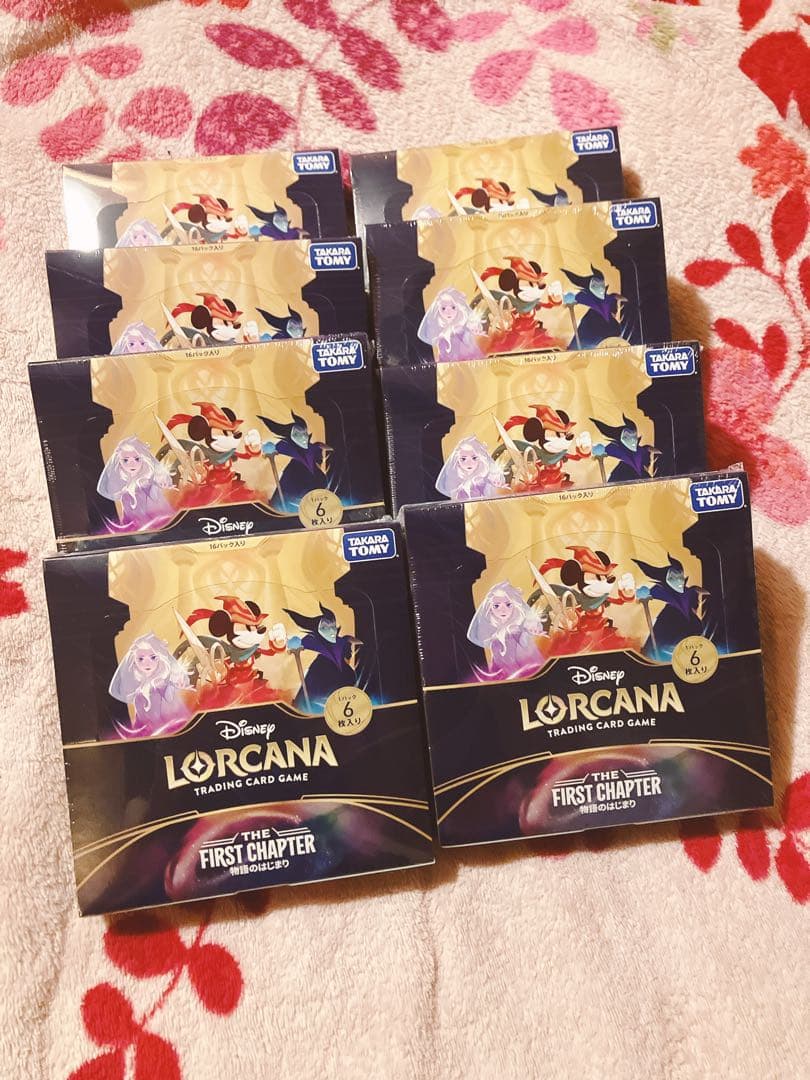 ディズニーロルカナ 8box新品未開封シュリンク付