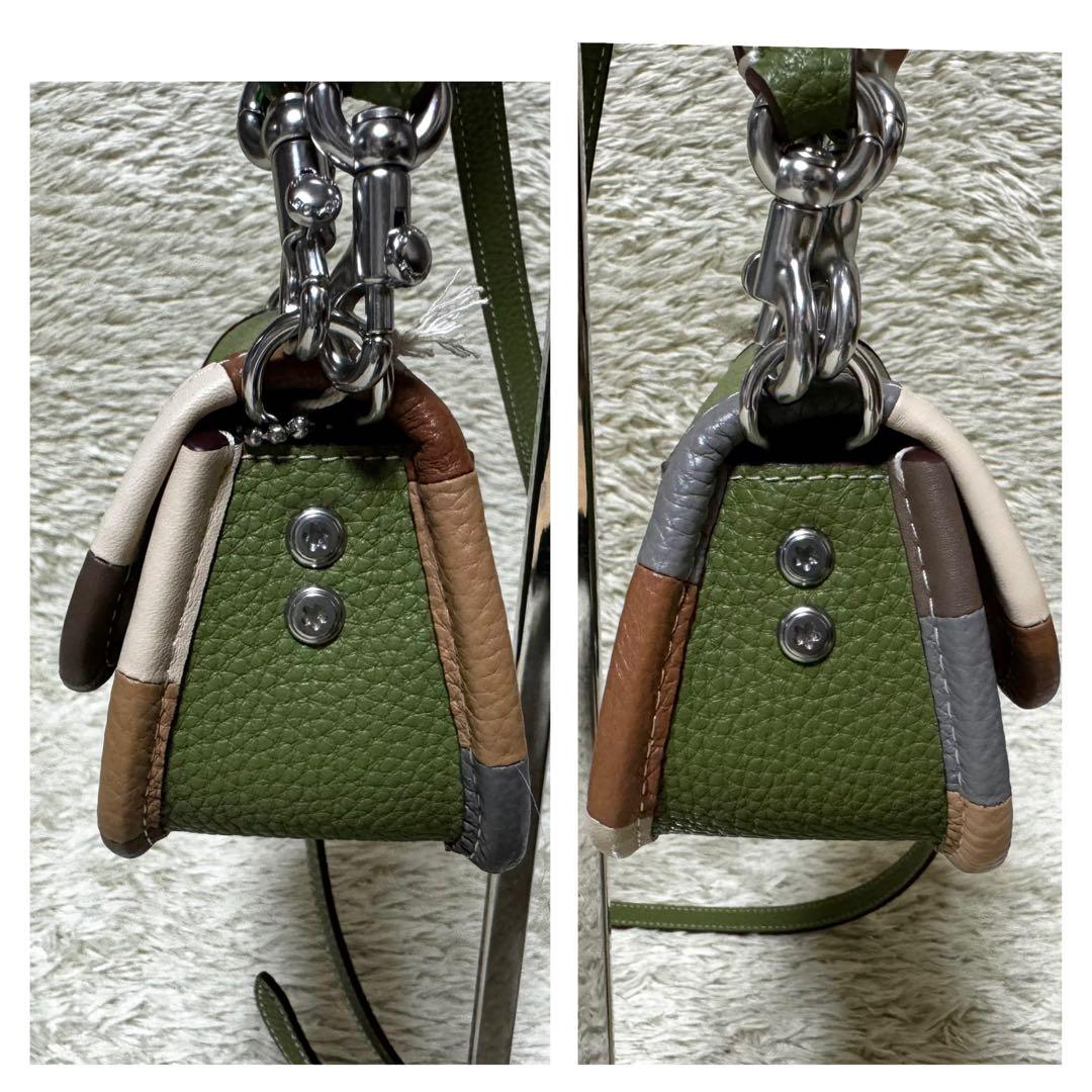 極美品　コーチトピア　ウェイビー ディンキー ショルダーバッグ　3way レザー