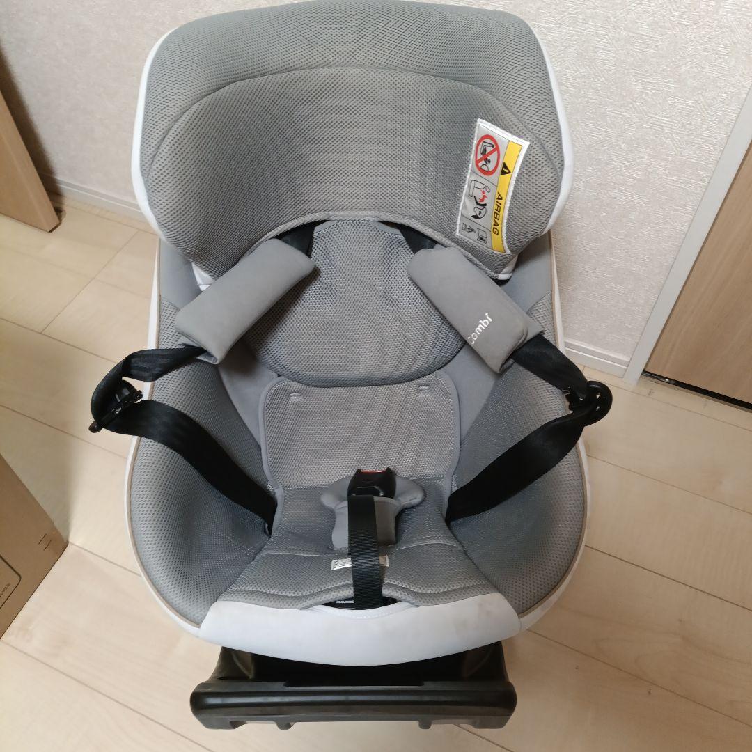 クルムーヴ スマート ISOFIX エッグショック JL-540　グレー