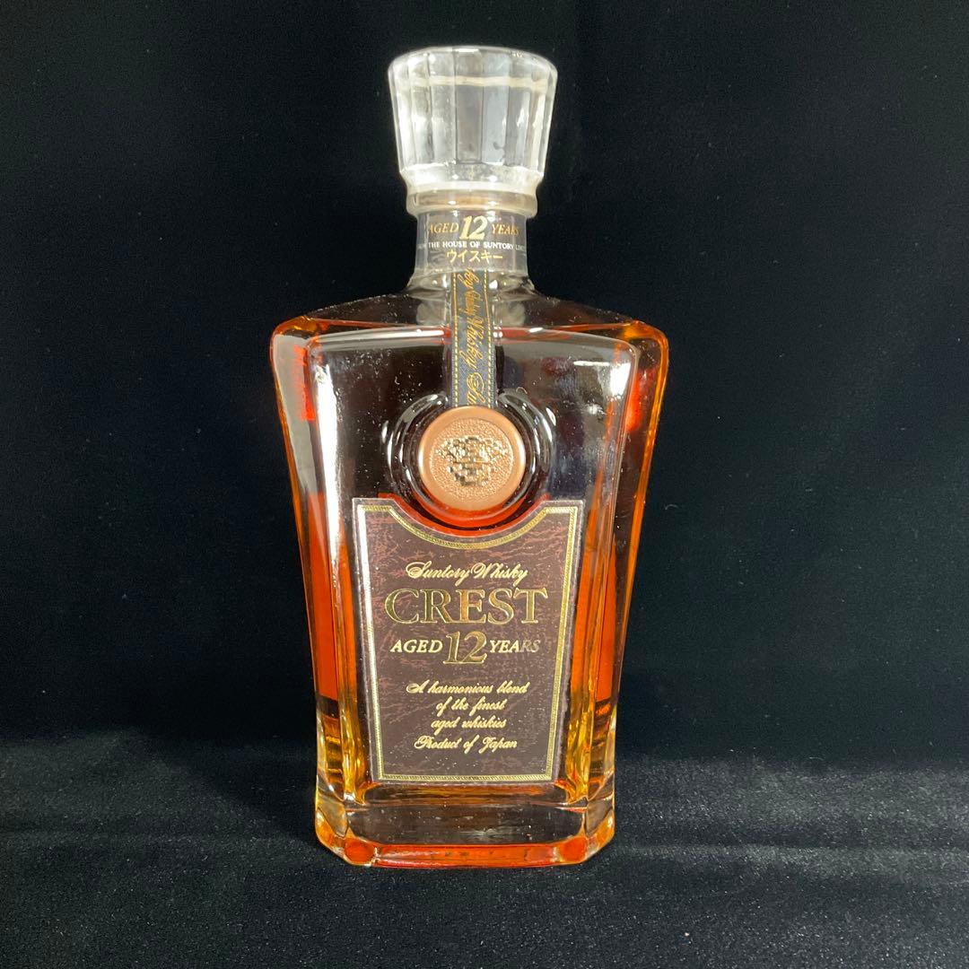 ◇未開栓 サントリーウイスキー2本セット CREST12年 楽天市場