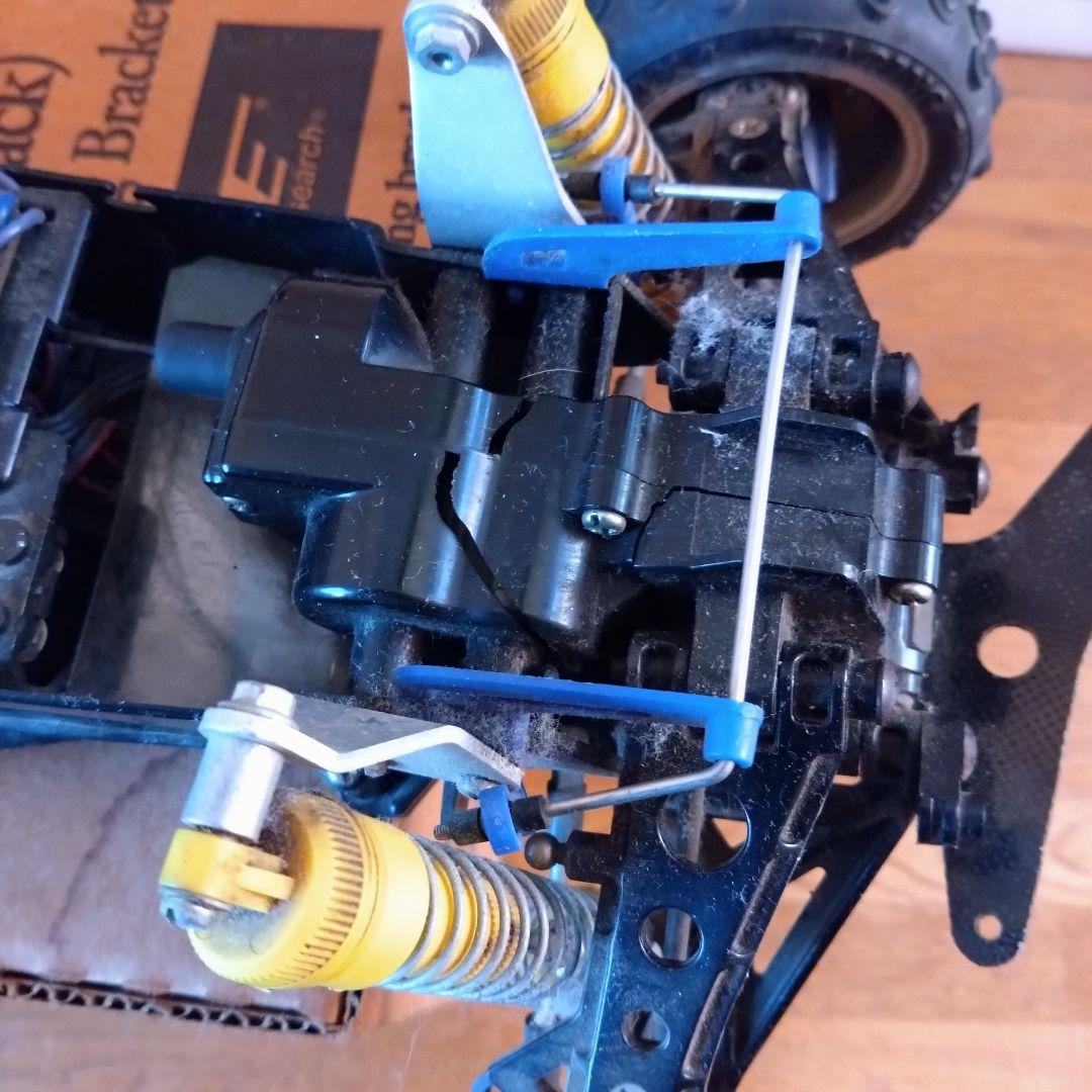 画像追加　タミヤ　ブーメラン　当時物　ジャンク　ラジコン　プロポ付き