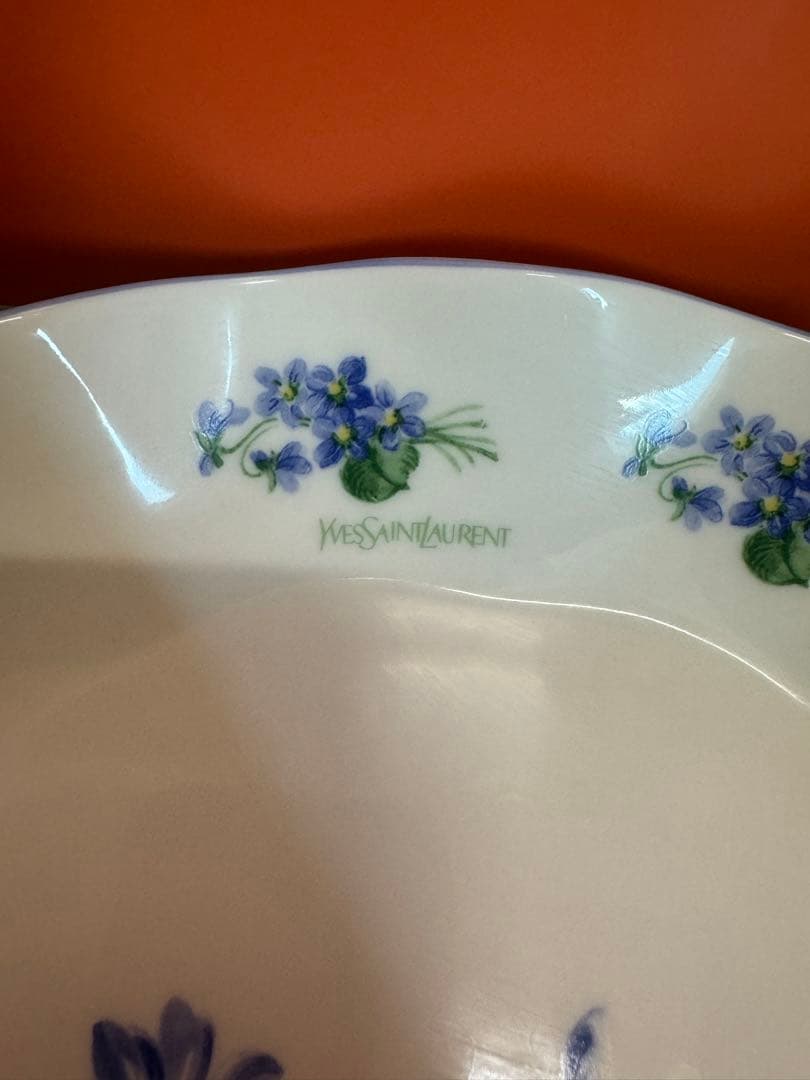 1593 イヴ・サンローラン ケーキ皿 27cm