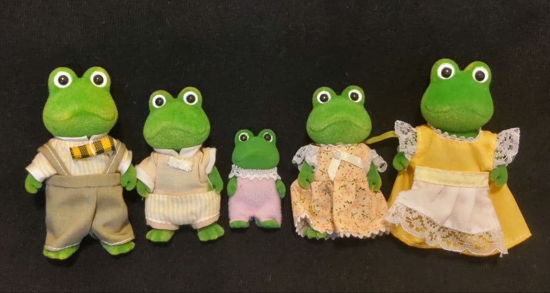 シルバニアファミリーカエルの赤ちゃん美品