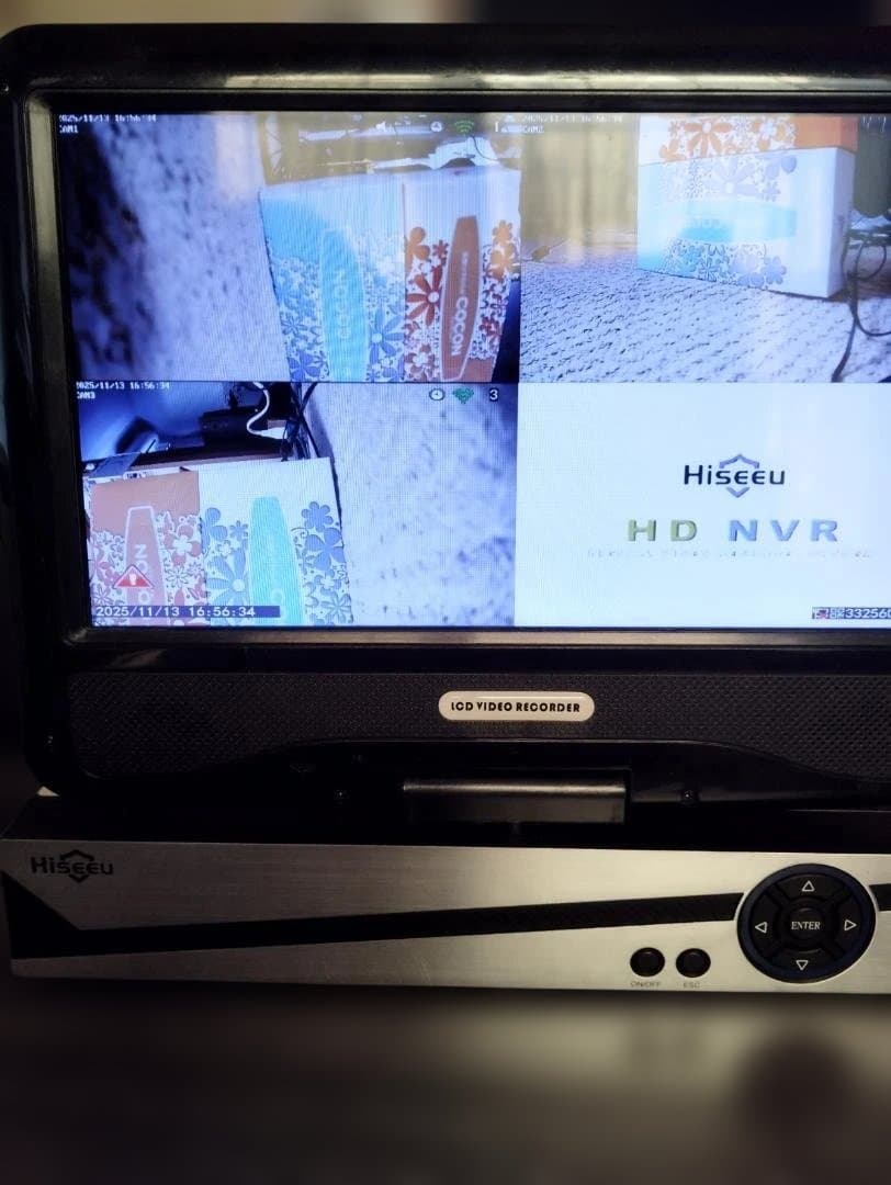 Hiseeu HD NVR 3チャンネル録画機 中古