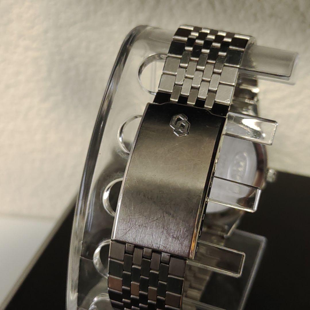 シチズンクリストロンビンテージメンズクオーツアナログ腕時計紳士KTC京都機械工具