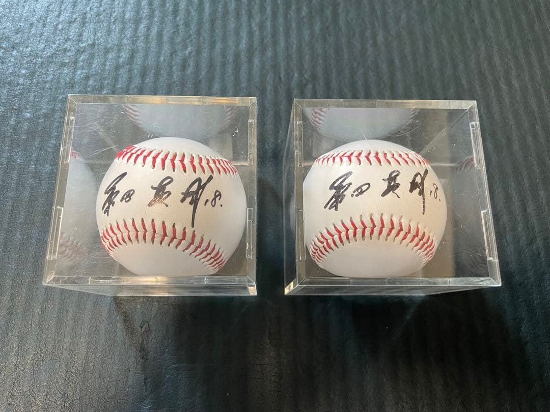 直筆】ジャイアンツ 桑田真澄 サインボール 2個