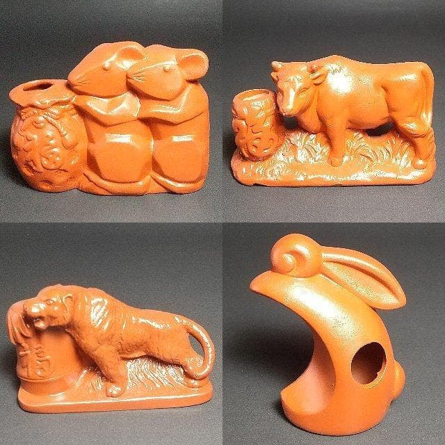 常滑焼 十二支 爪楊枝立て 楽天市場】陶器（楊枝入れ｜保存容器・調味