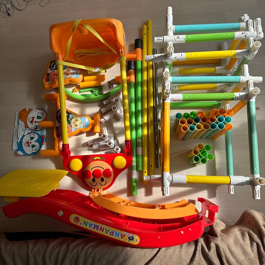 アンパンマン うちの子天才 カンタン折りたたみ！ ブランコパークDX 美