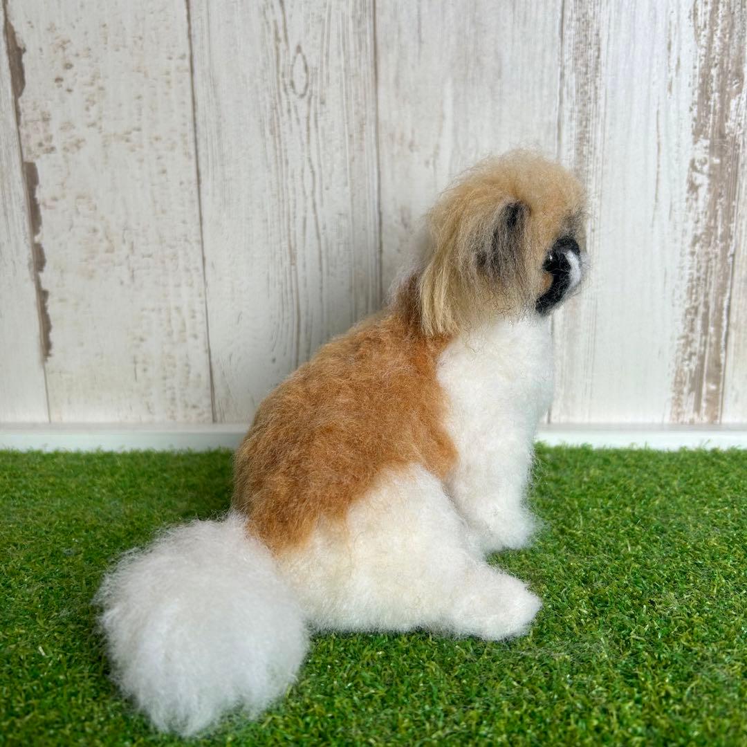 即購入可能です♪羊毛フェルト【ペキニーズ】犬 他の犬種もオーダー受付