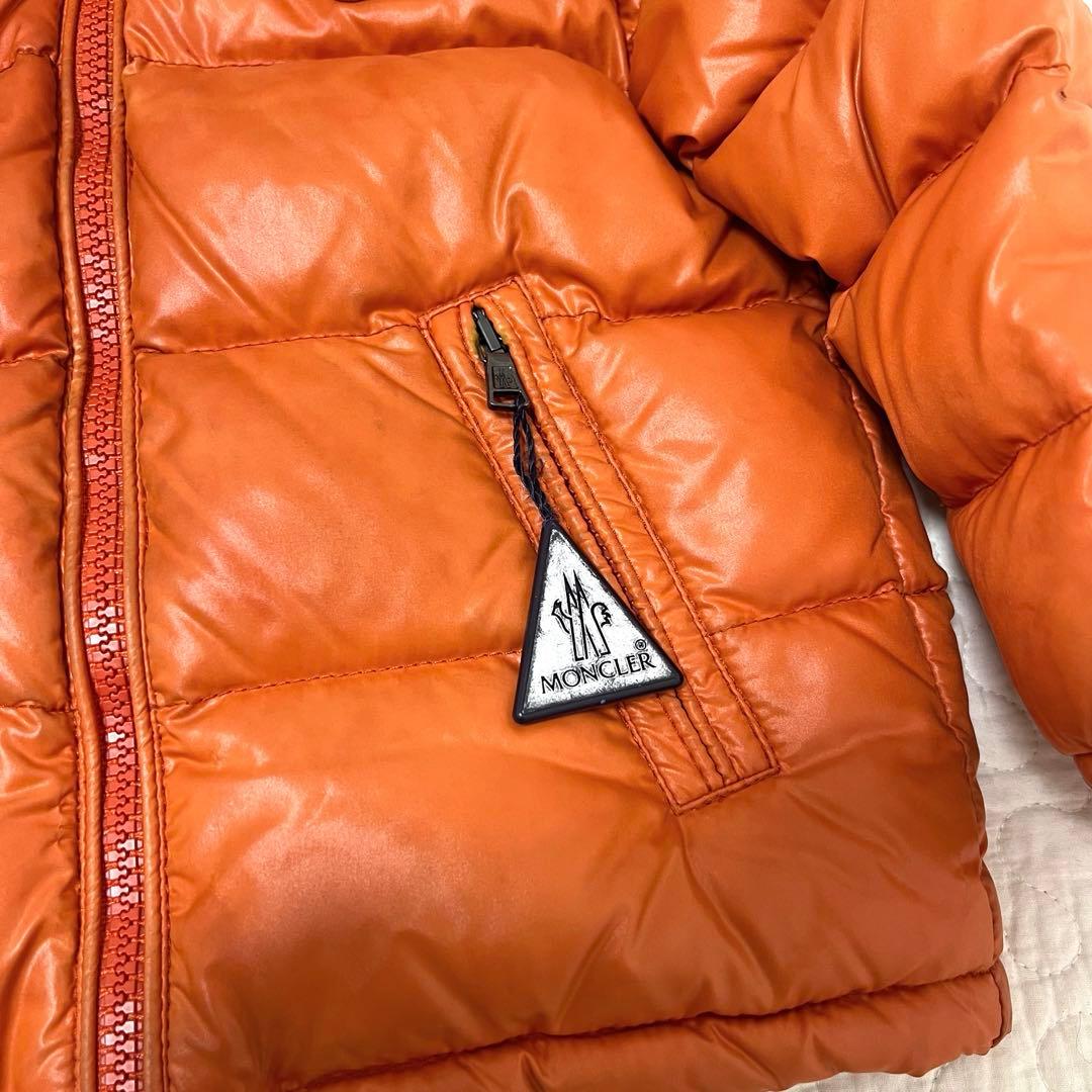 MONCLER モンクレール ダウン MAYA オレンジ　キッズ 2Y