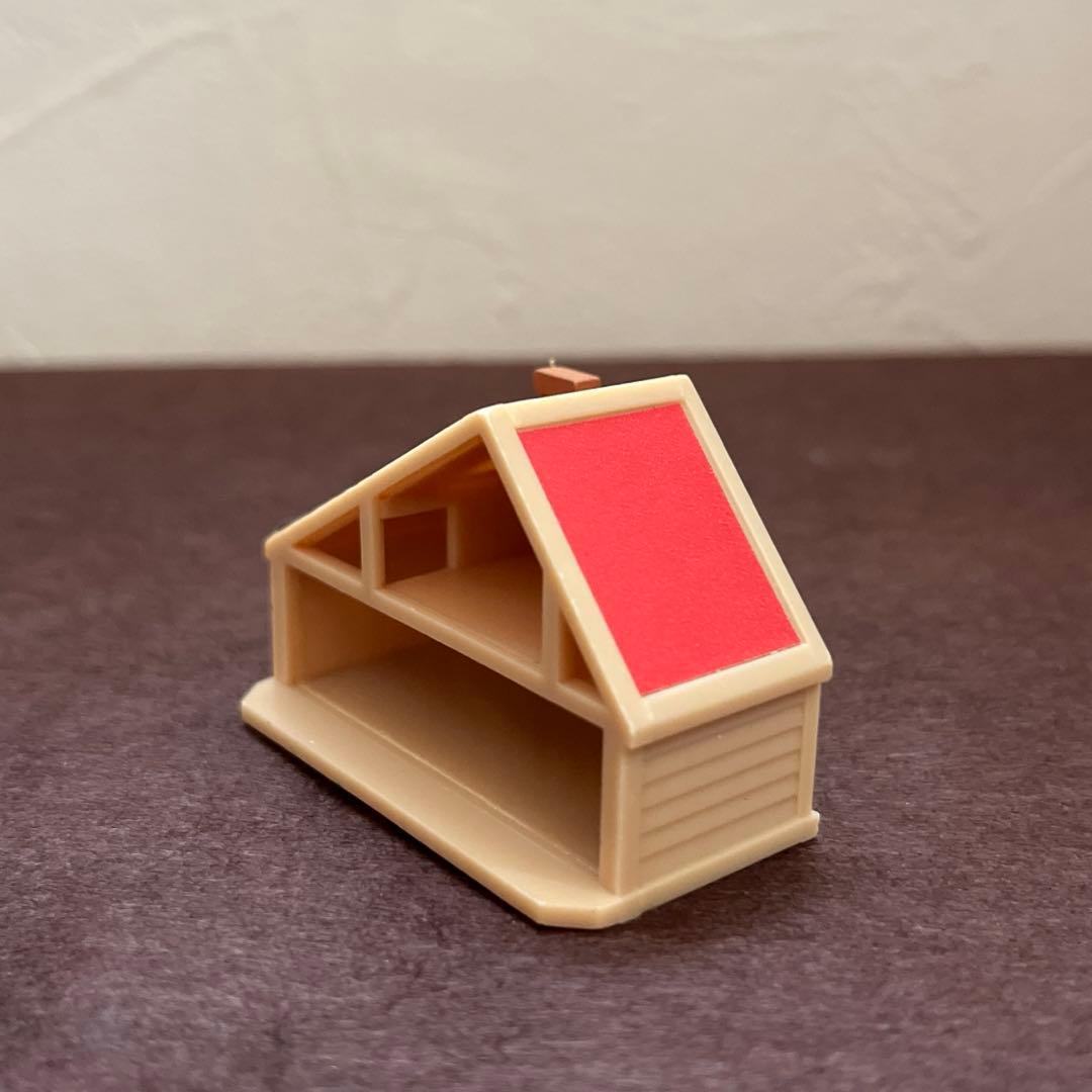 シルバニア】希少 《ミニチュア》デラックスハウス 赤い屋根のおうち