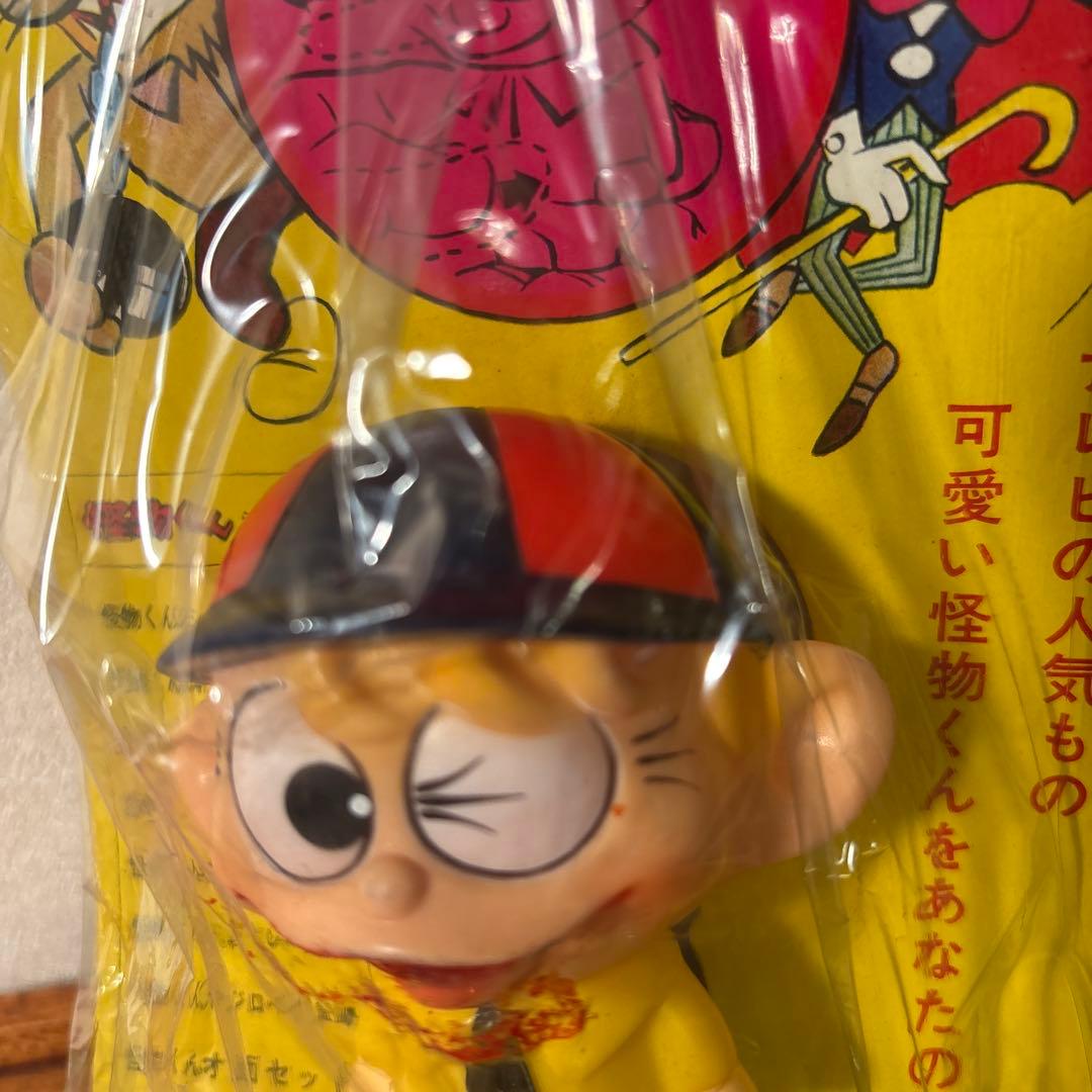 ソフビ　怪物くん　藤子不二雄　昭和レトロ ビンテージ　デッドストック