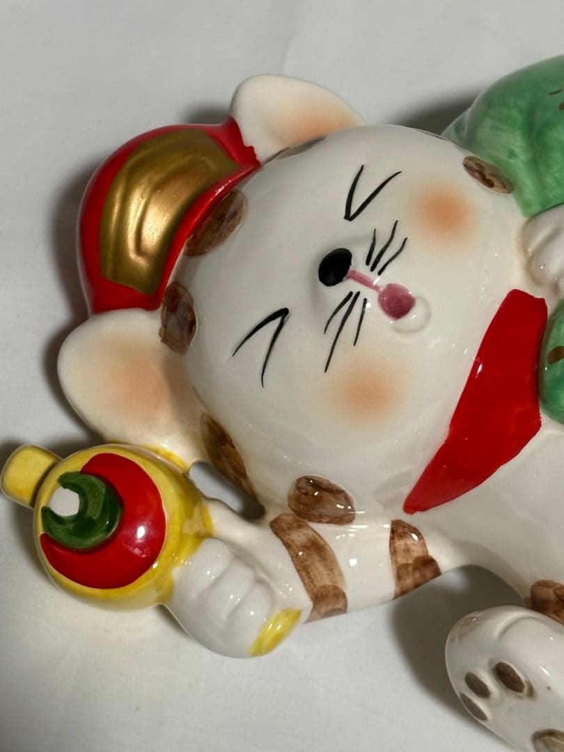 激レア 昭和レトロ 招き猫 まねきねこ 貯金箱 加藤工芸 サンタ