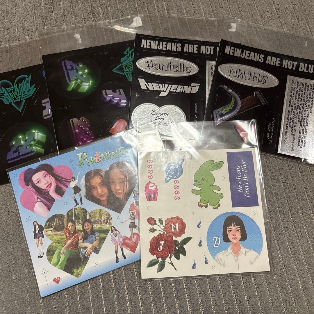 NewJeans ステッカーセット - メルカリ