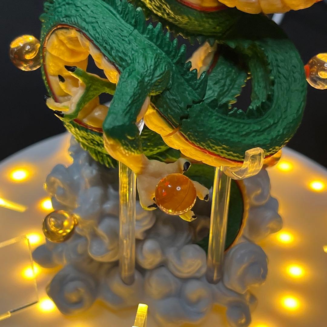 【説明要確認】シェンロン ドラゴンボールフィギュア LEDライト付き