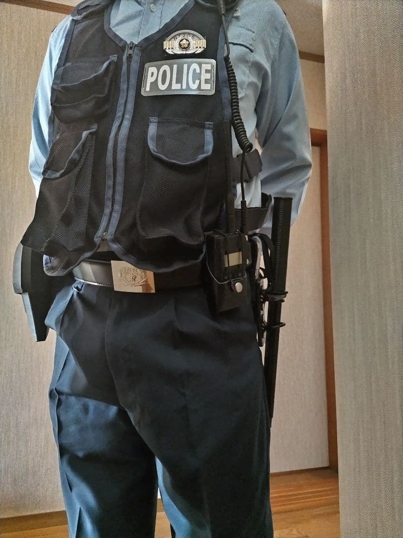 値下げ 希少 警察 PSWモック無線機用ホルダーケース コスプレ