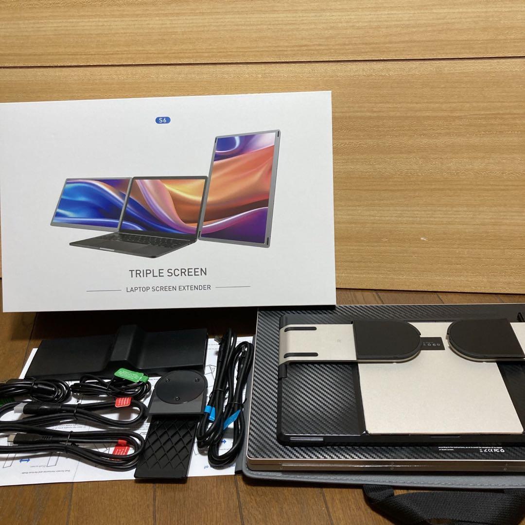 1点のみ⭐️トリプルモニター ポータブルモニター 15.6インチ 235