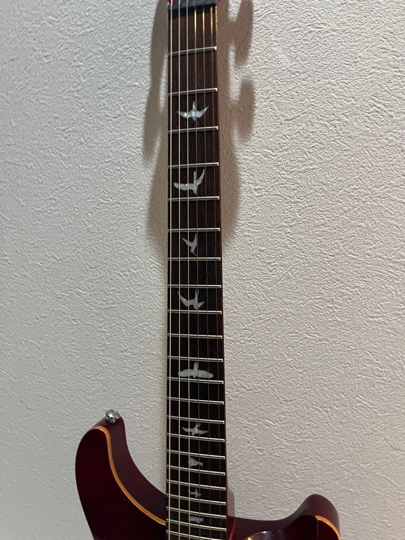PRS SE エレキギター ワインレッド ギターケース付き
