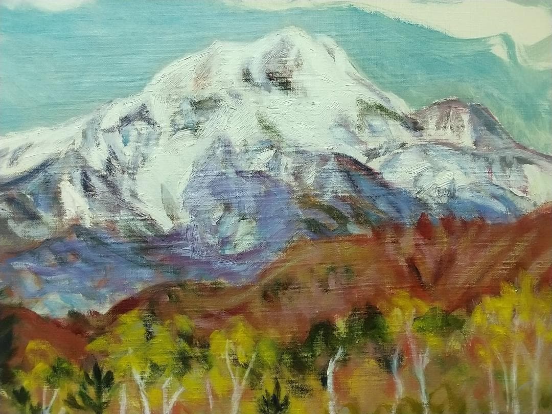 F8 絵画「乗鞍高原」