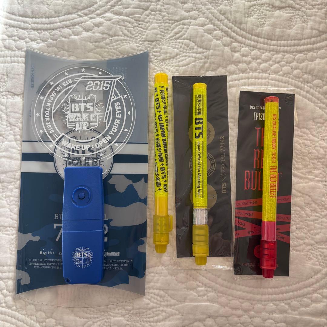 BTS 歴代ペンライト4本セット