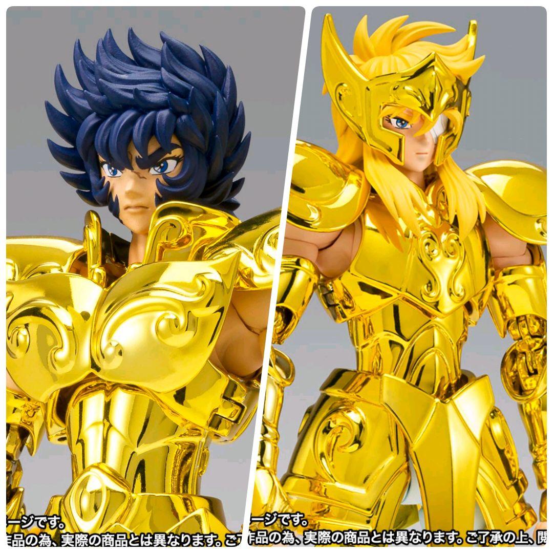 聖闘士聖衣神話EX レオ一輝 アクエリアス氷河 黄金聖衣の継承者2体