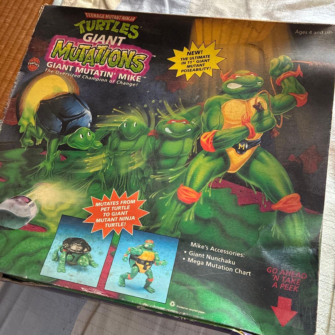 ミュータント・タートルズ プレイメイツ ジャイアント ミケランジェロ