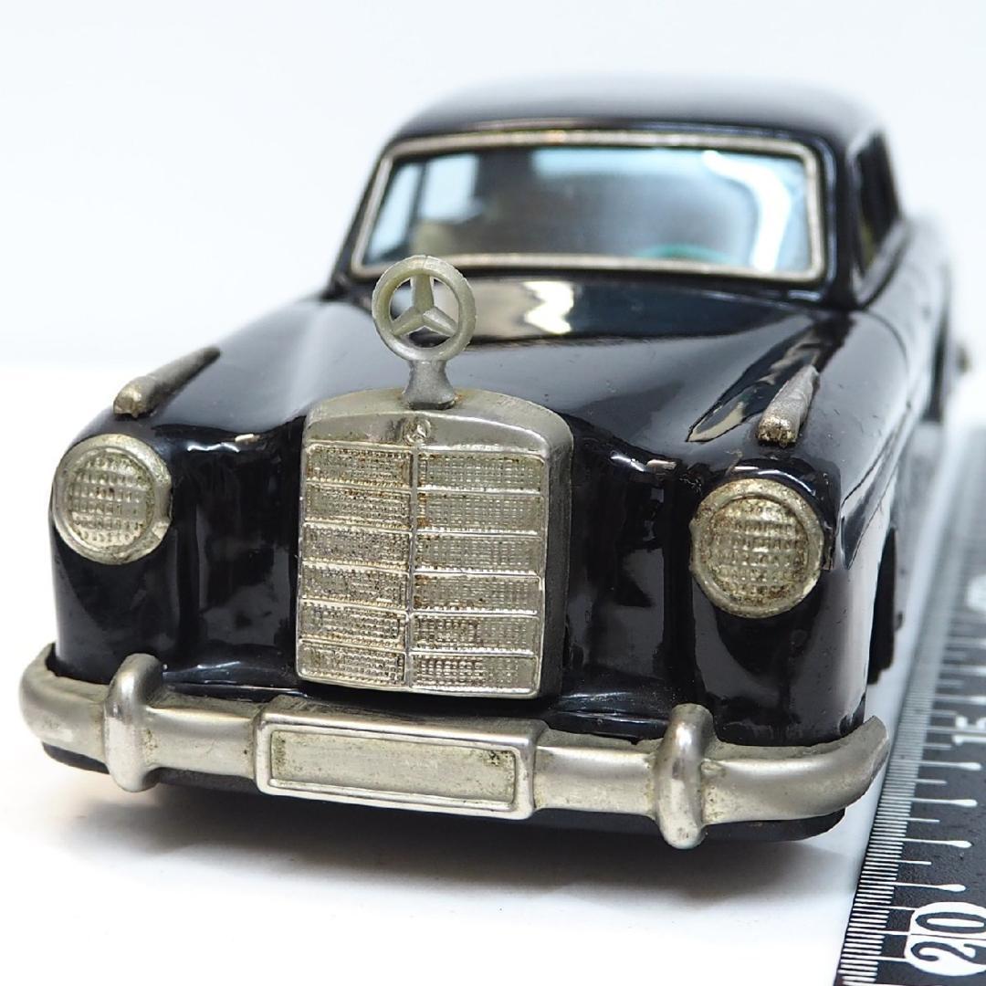 萬代屋【メルセデス ベンツ219黒】tin toy car ブリキ自動車【箱無】