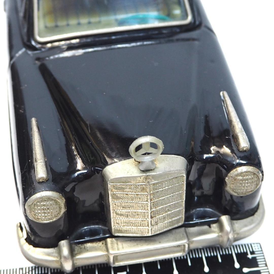 萬代屋【メルセデス ベンツ219黒】tin toy car ブリキ自動車【箱無】