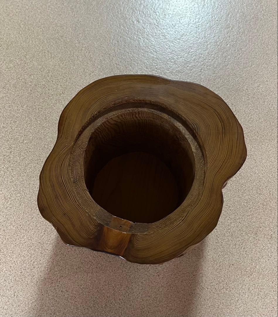 【希少　屋久杉】木製スツール 2台