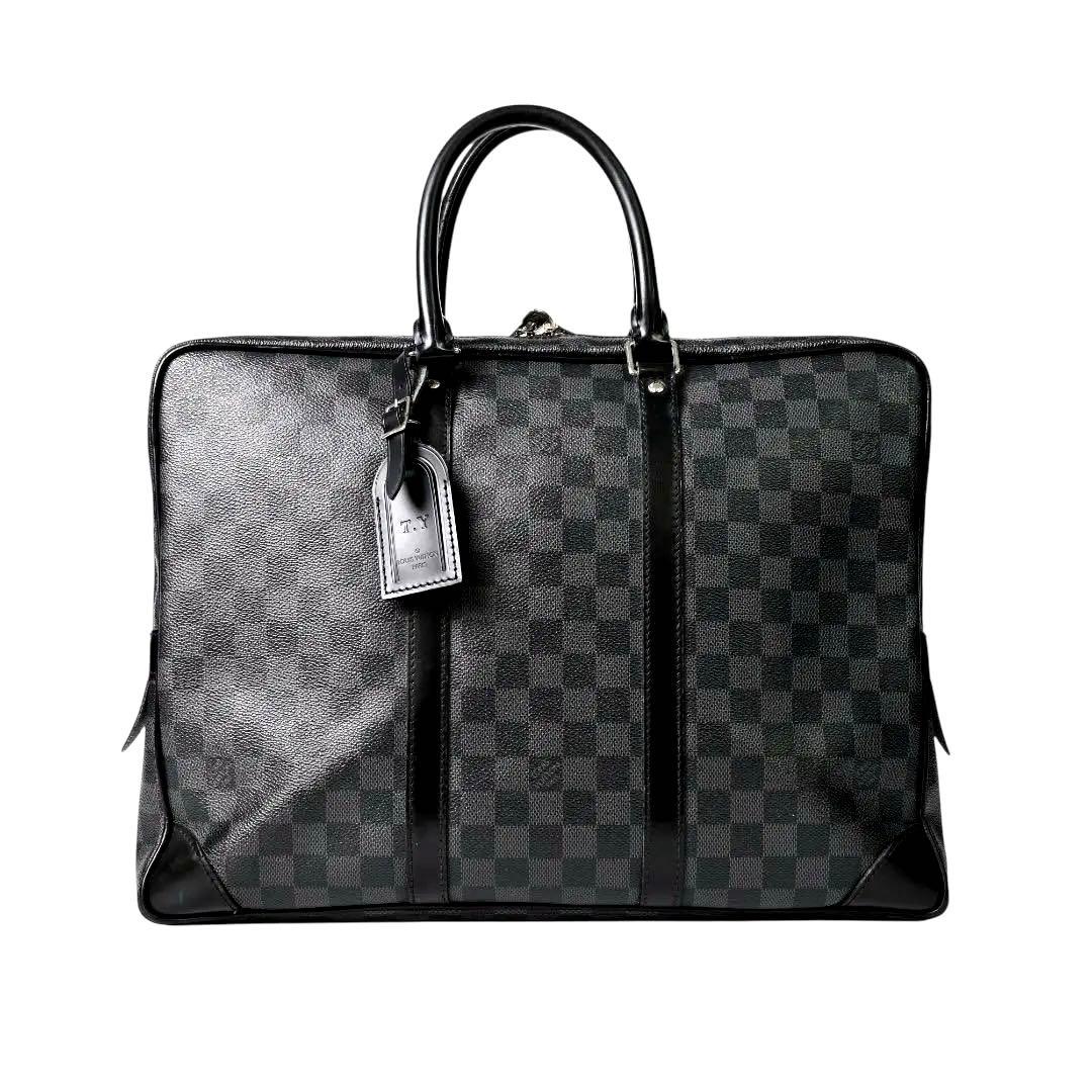 【美品】ルイヴィトン　ダミエ　ポルトドキュマン　トート　ビジネスバッグ