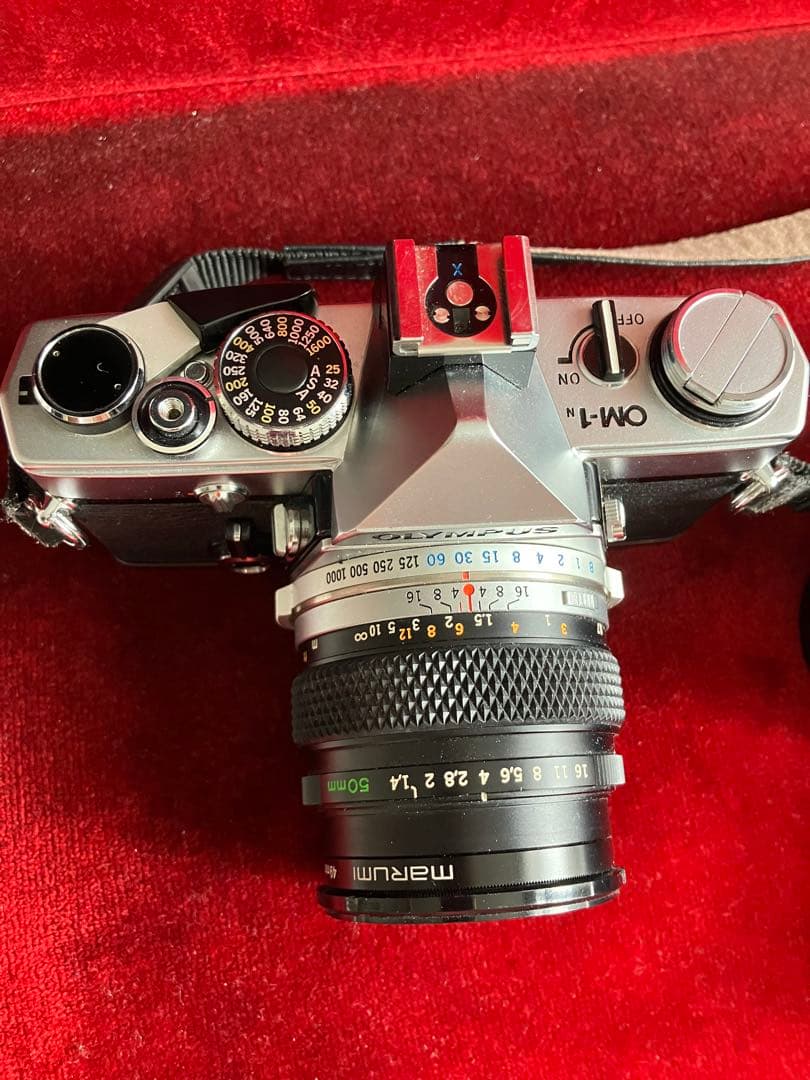 ジャンク品）OLYMPUS OM-1N 一眼レフカメラ レンズ付き