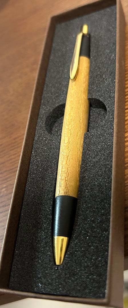 ボナンペン シャーペン 桑 真鍮金具 木軸 - メルカリ