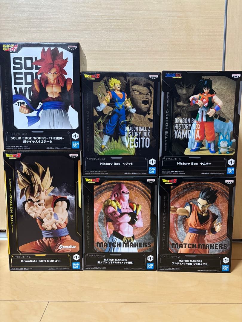 ドラゴンボール フィギュアまとめ売り 6点セット 新品未開封 - メルカリ