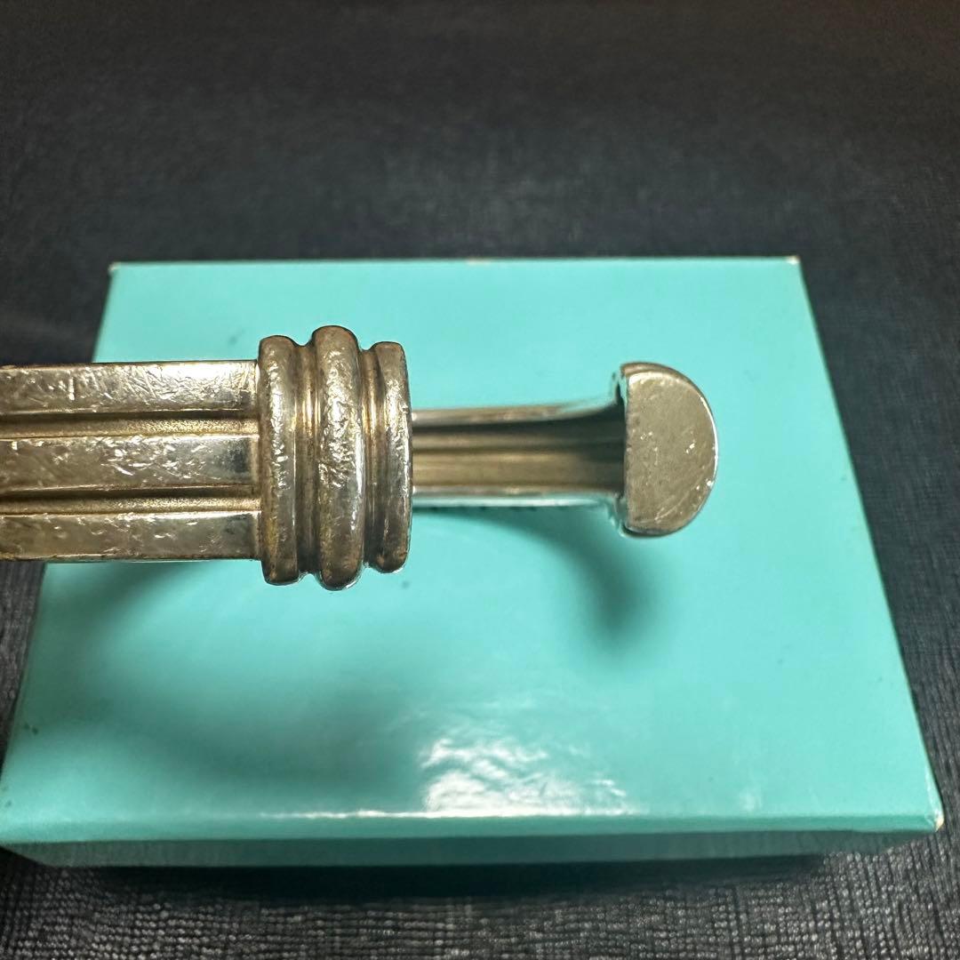 ティファニー バングル グルーブド SV 中古