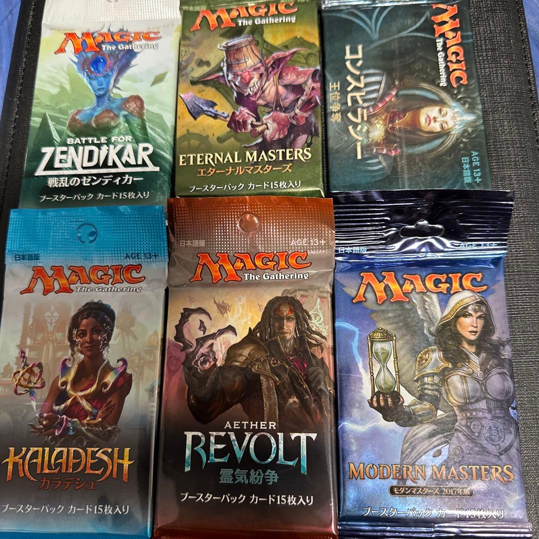 mtg 日本語版ブースター 37種類+トーナメントパック4種類まとめ売り