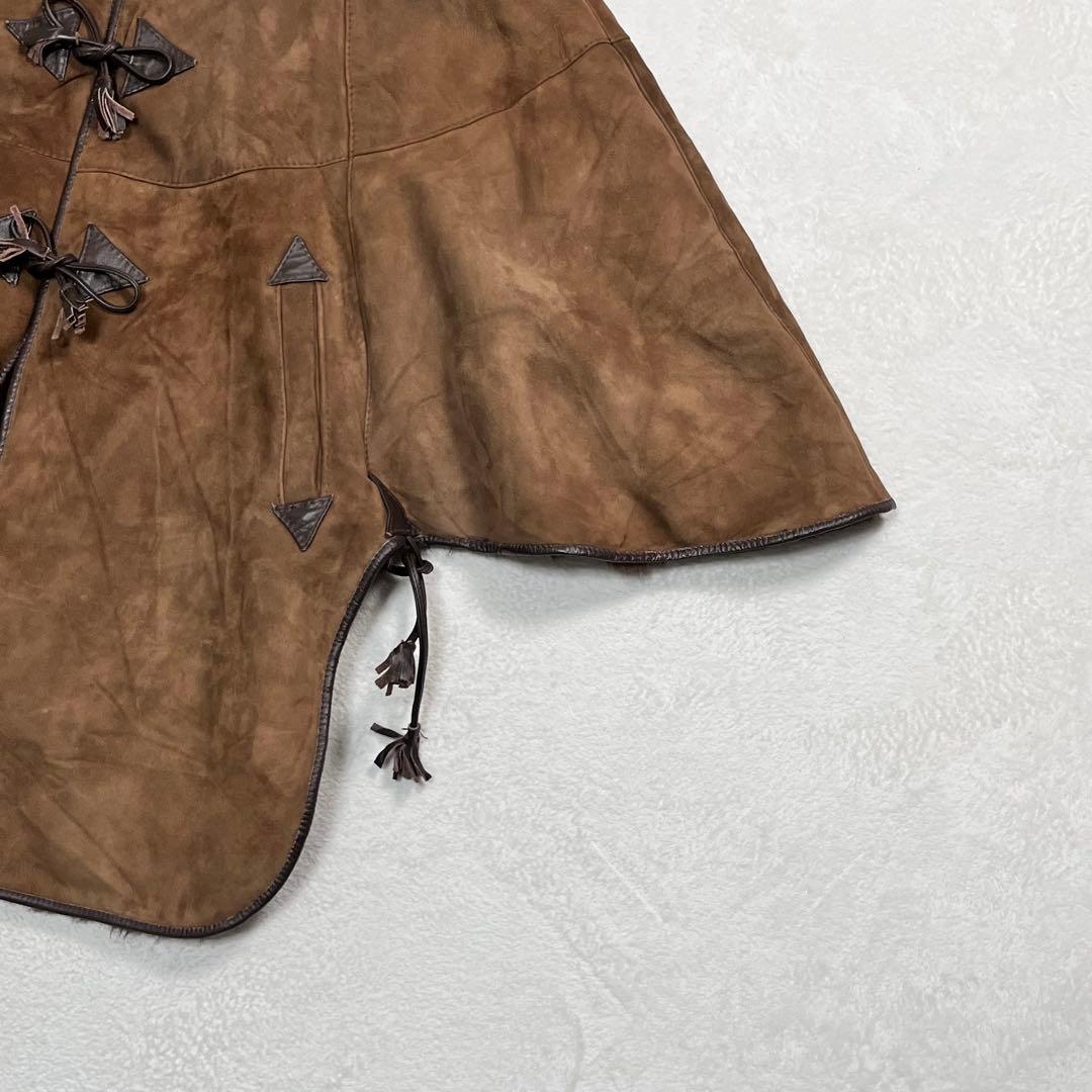 リアルムートン カウボーイマント 本革 毛皮 THE LEATHER RANCH