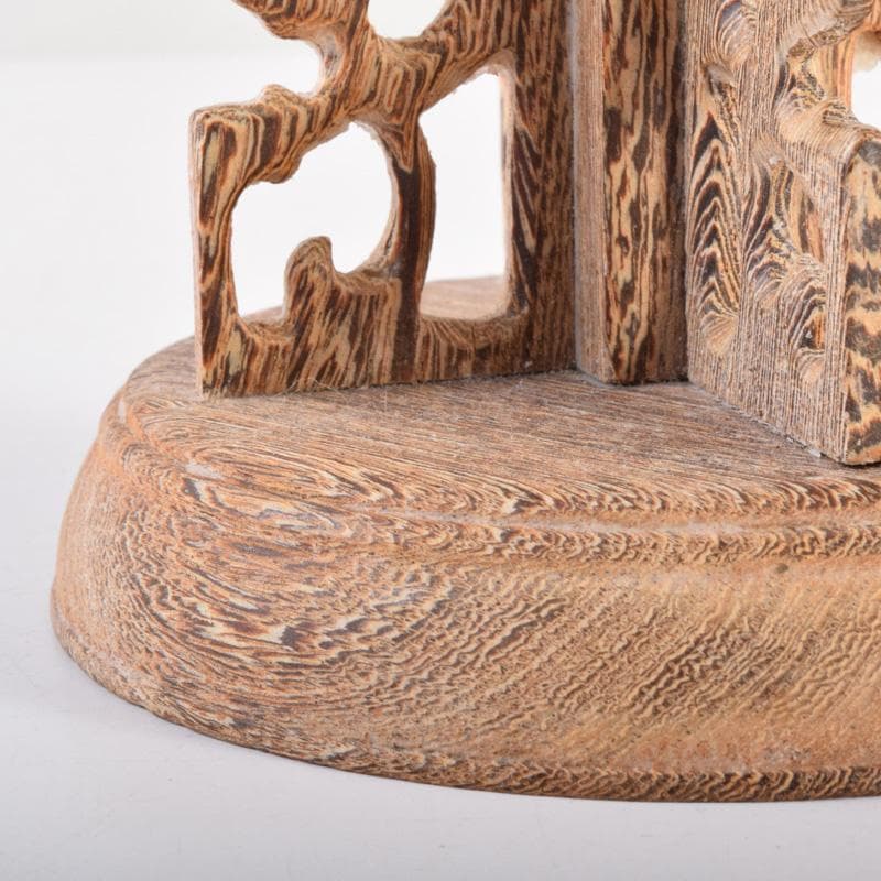 書道具 欅製 筆掛 筆吊 C 7207