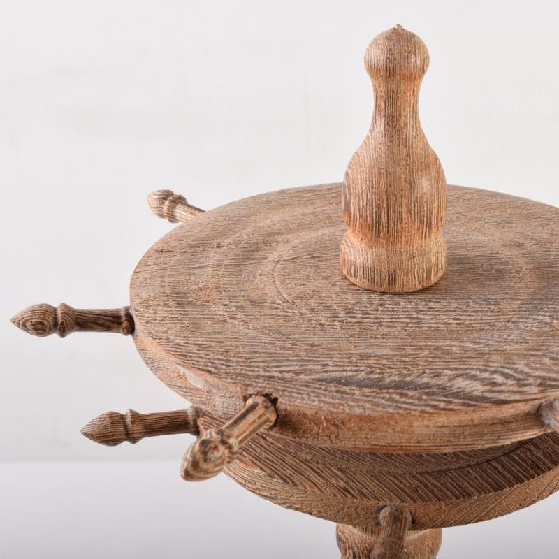 書道具 欅製 筆掛 筆吊 C 7207