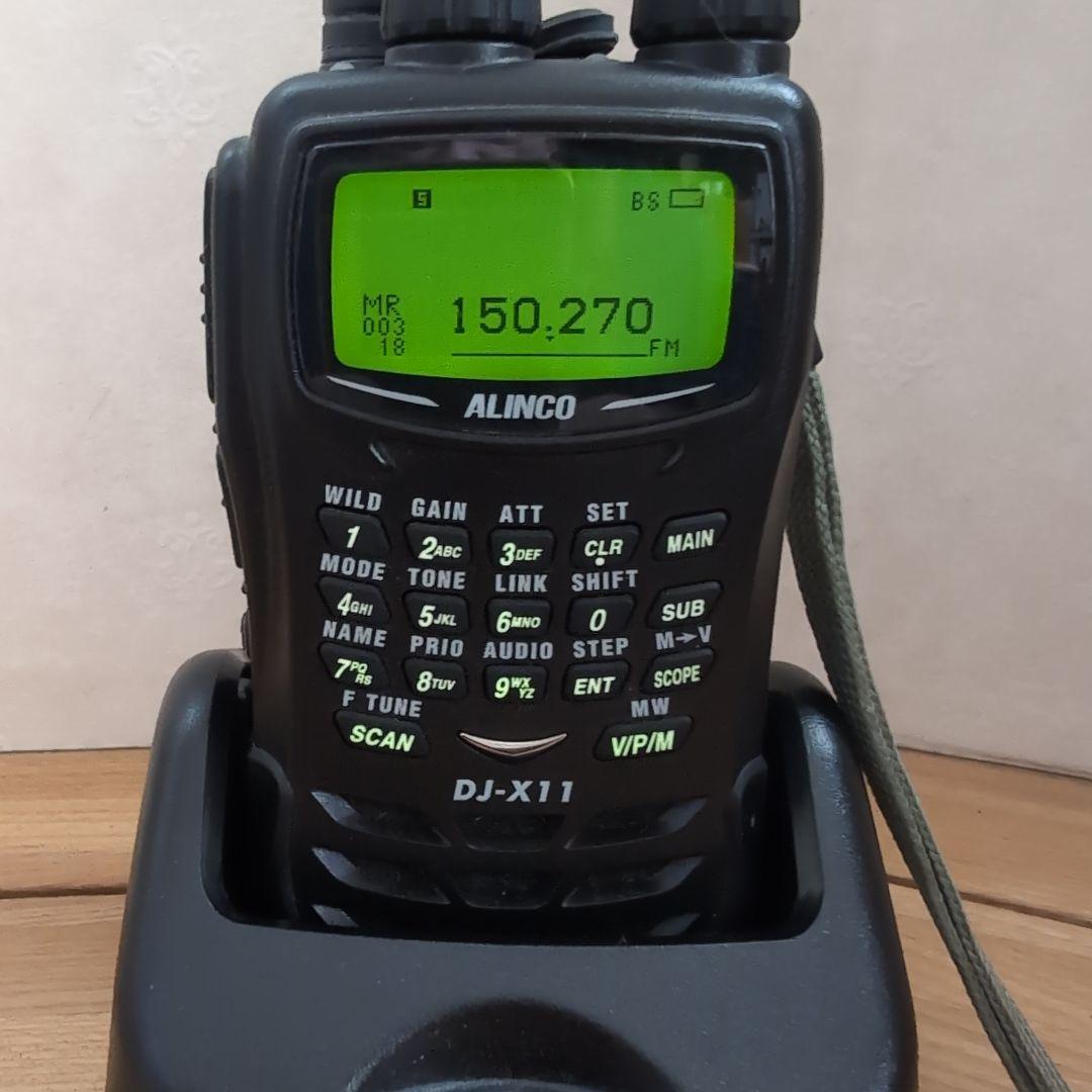 アルインコ ALINCO DJ-X11A 受信機広域レシーバー エアーバンド