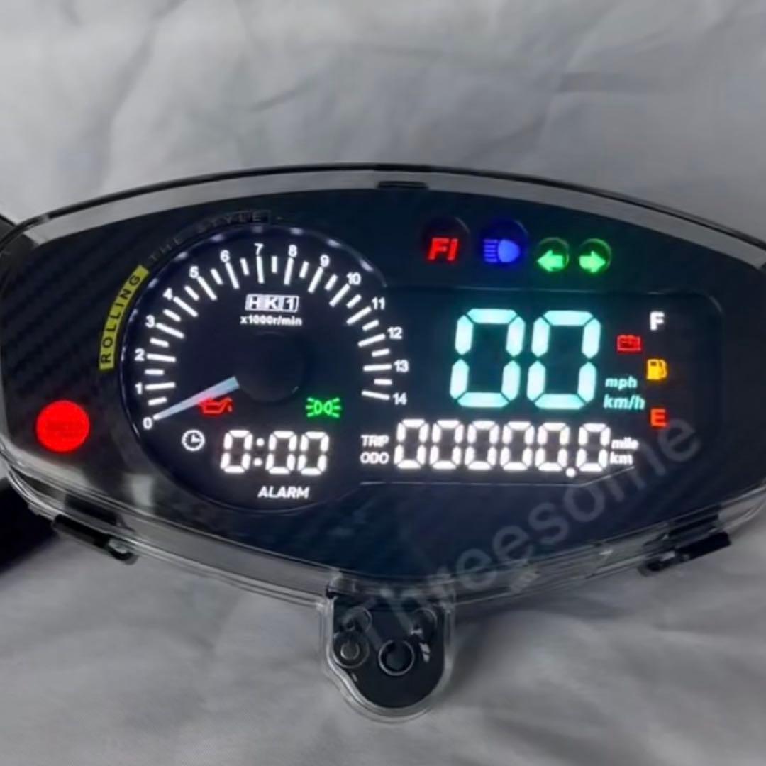 アドレスv125gデジタルメーター 速度計 オドメーター